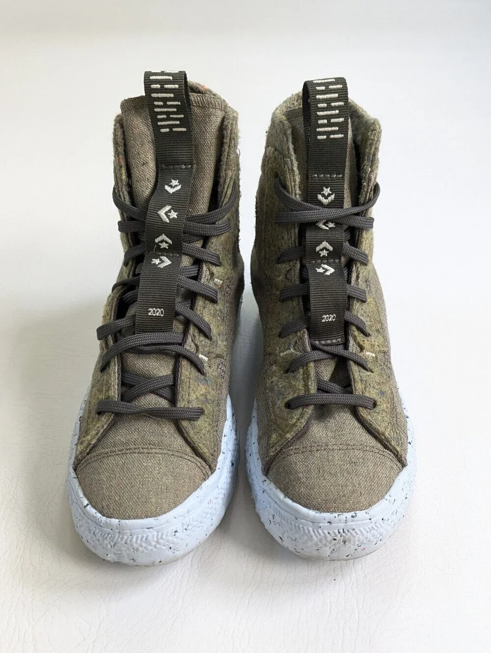Converse CTAS Crater Hi Yellow/Carbon Jasper Size 6 Women's 4 Men's